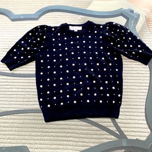 Michael kors 100% cashmere studded shirt